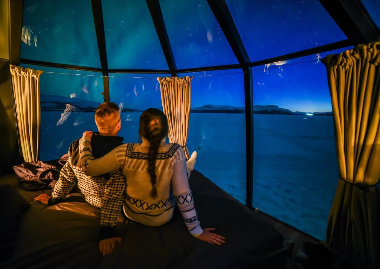 Aurora Igloo With Private Hot Tub By Invisible Forest Lodge Rovaniemi Exterior photo