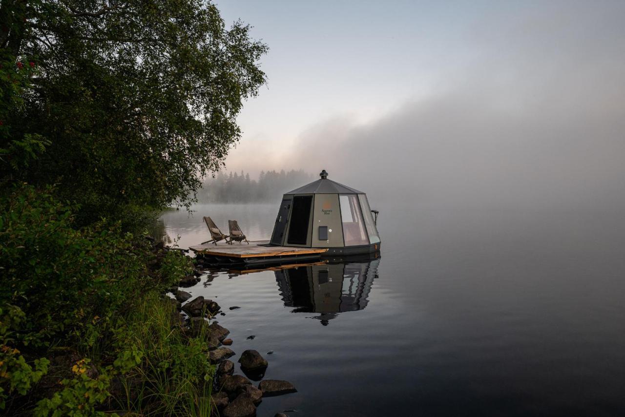 Aurora Igloo With Private Hot Tub By Invisible Forest Lodge Rovaniemi Exterior photo